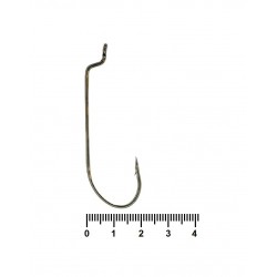 Гачки для риболовлі, Siweida Worm SW-074, 500шт/уп, колір NL, № 5/0